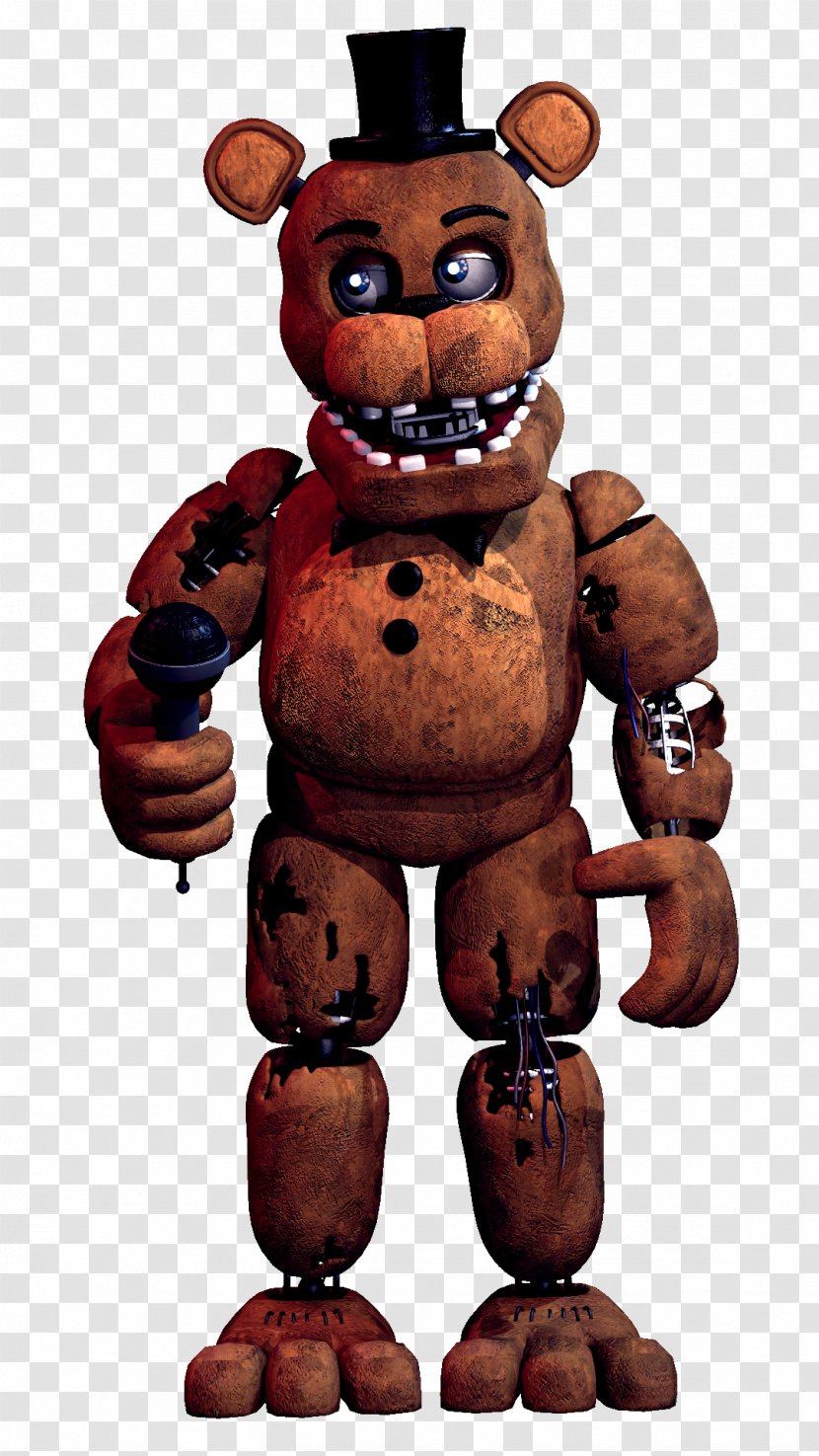 Five Nights At Freddy's 3 4 2 FNaF World - Source Filmmaker - Bear Transparent PNG