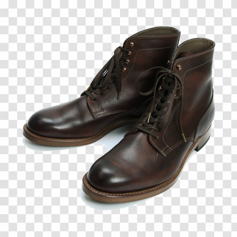 Boot Leather Oxford Shoe Footwear - Men Shoes Transparent PNG