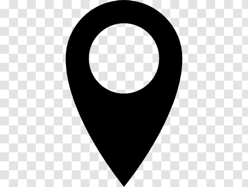Google Map Maker Maps Search Pin - Black Transparent PNG