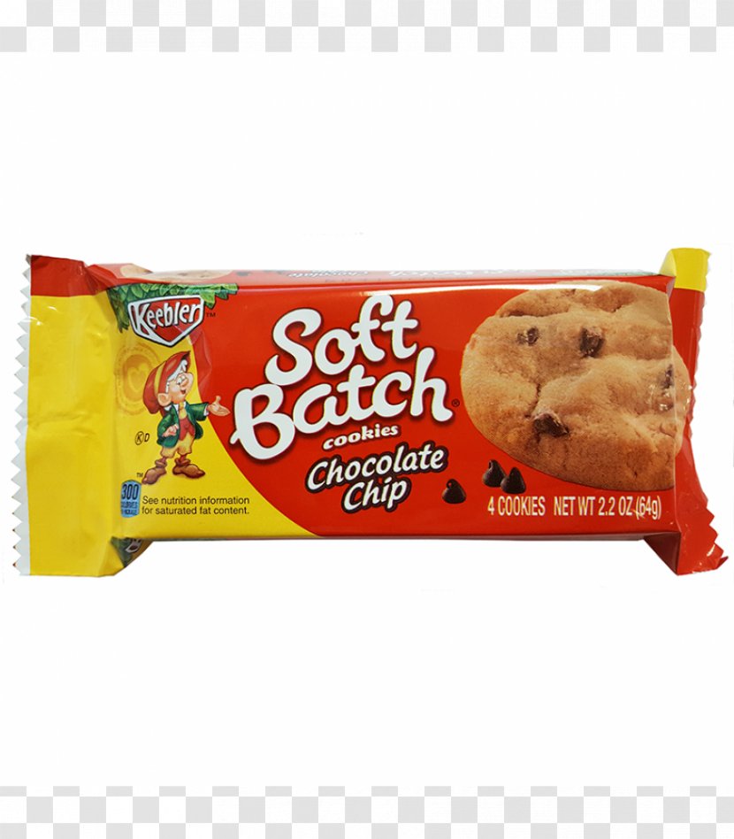Keebler Soft Batch Chocolate Chip Cookies Fudge Cookie Company - Biscuits Transparent PNG