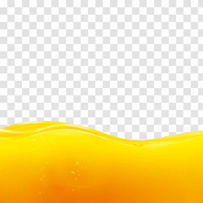 Yellow Wallpaper - Orange Juice Transparent PNG