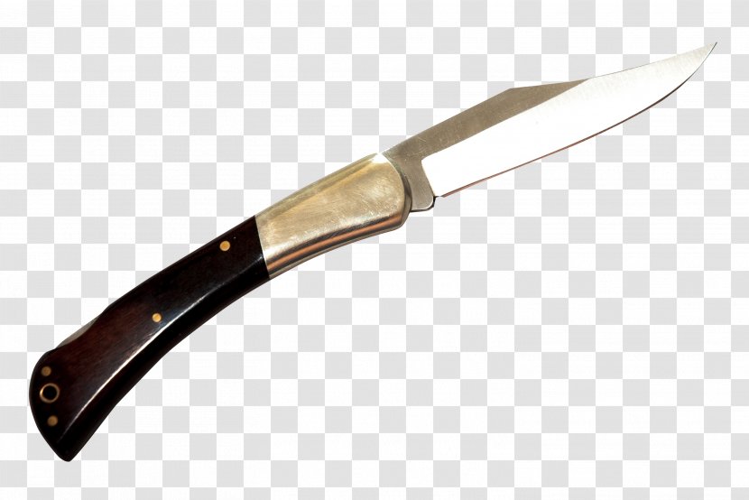 Bowie Knife Utility Hunting Pocketknife - Melee Weapon - Pocket Transparent PNG