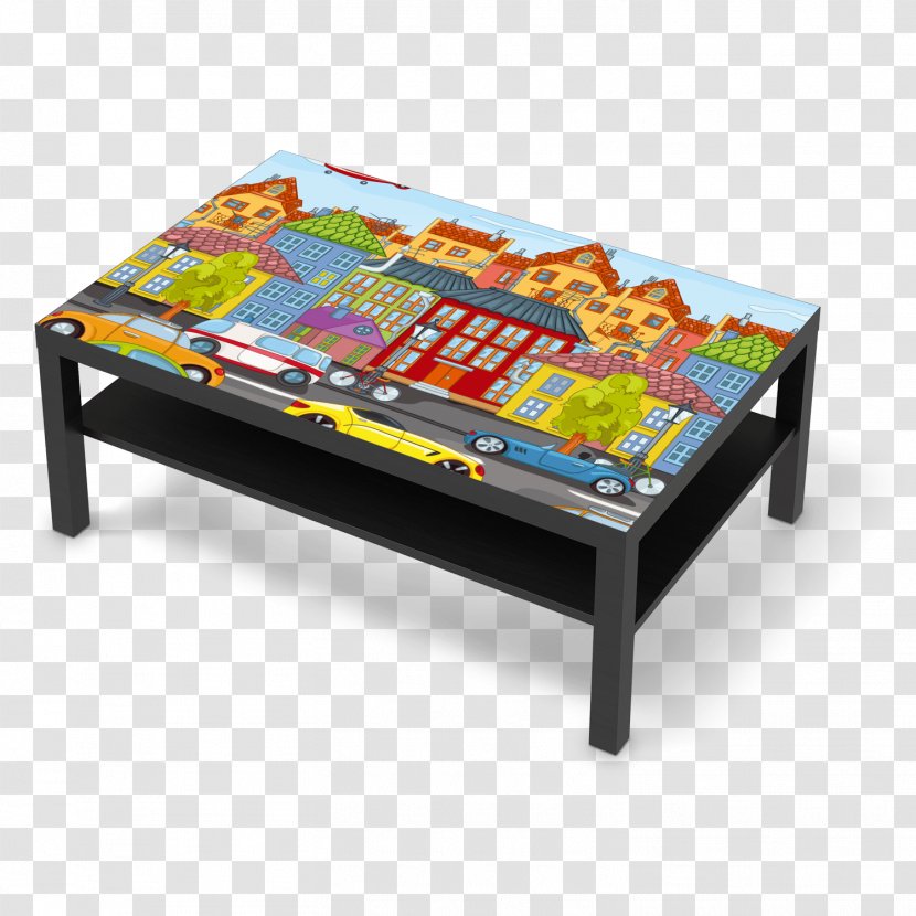Table Furniture IKEA Sticker Foil - City Life Transparent PNG