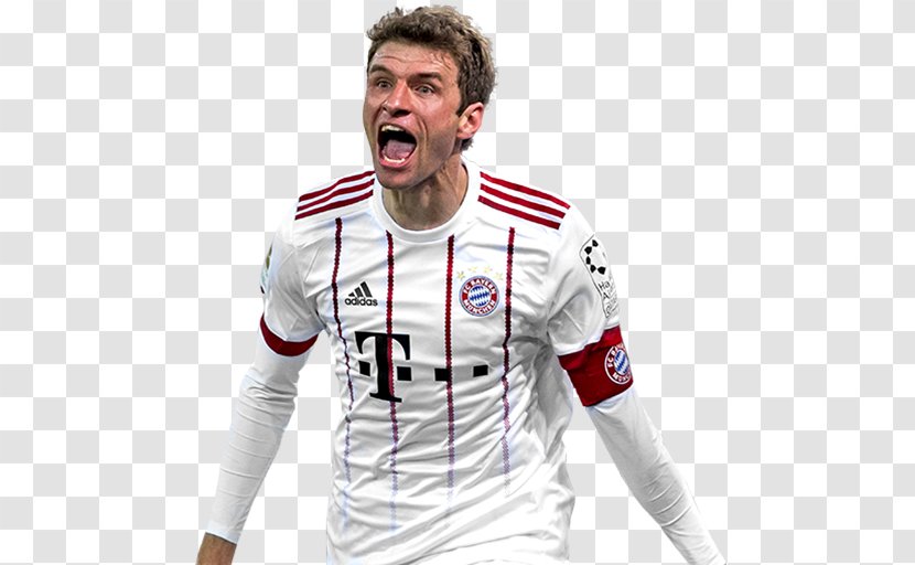 Thomas Müller FIFA 18 Jersey Germany National Football Team FC Bayern Munich - Uniform Transparent PNG
