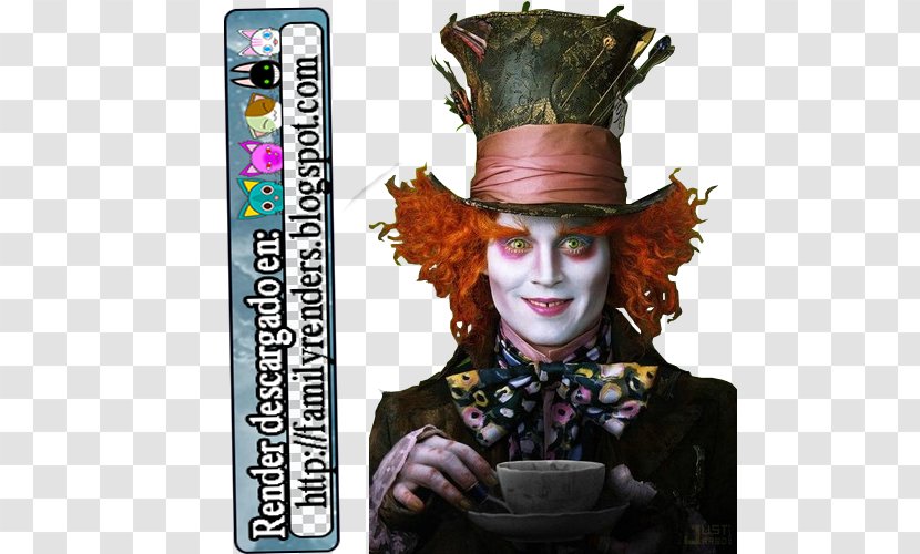 Alice In Wonderland Mad Hatter Alice's Adventures Red Queen Jack Skellington - Through The Looking Glass - Sombrerero Loco Transparent PNG