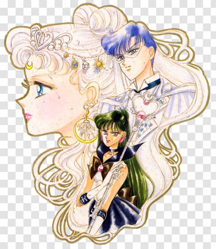 Sailor Pluto Moon Tuxedo Mask Chibiusa Uranus - Flower - Serenity Deviantart Transparent PNG