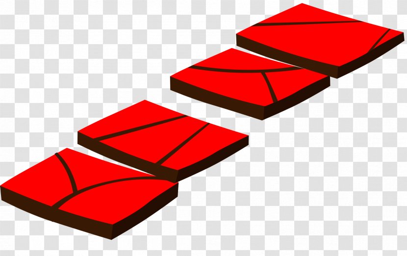 Clip Art - Red - Platform Transparent PNG