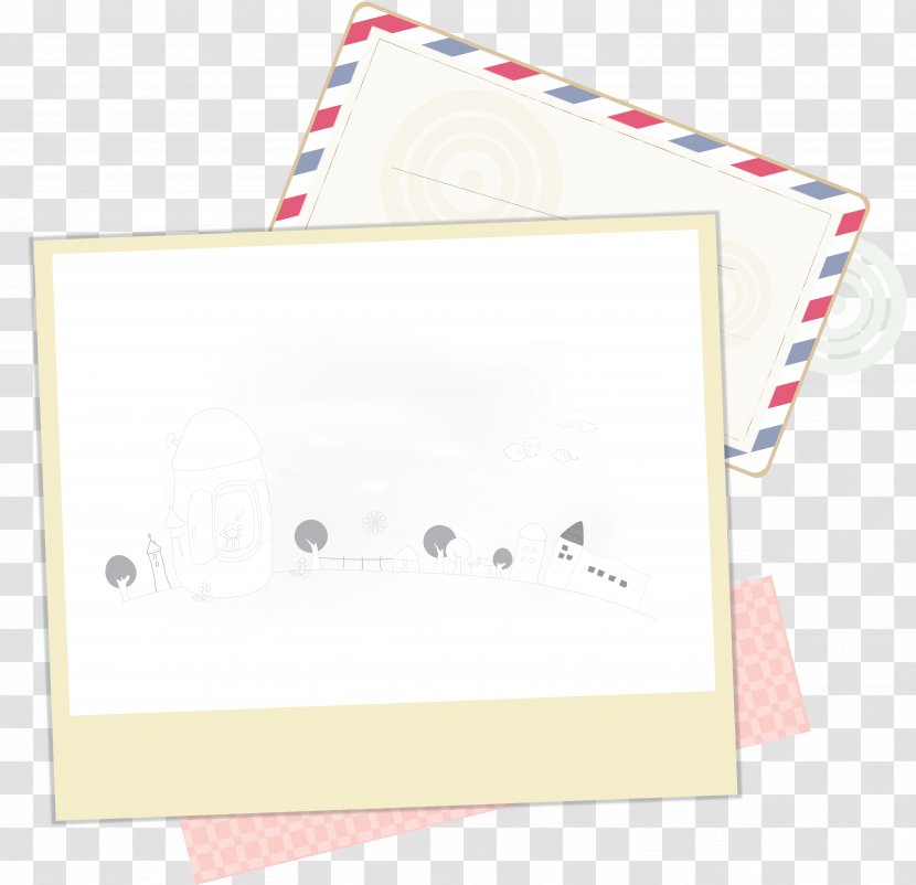 Paper Giraffe - Envelope Transparent PNG