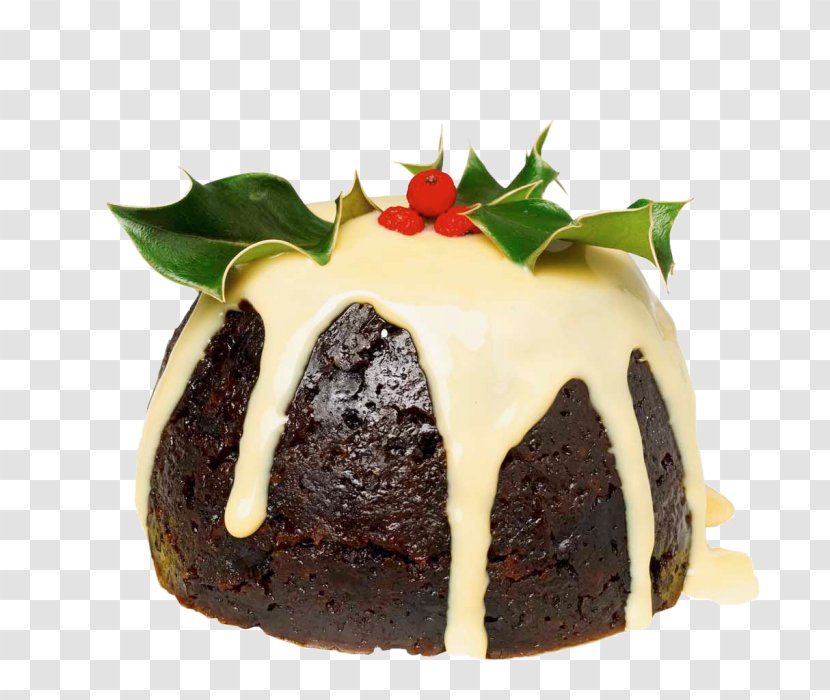 Christmas Pudding Custard British Cuisine Day - Figgy Transparent PNG