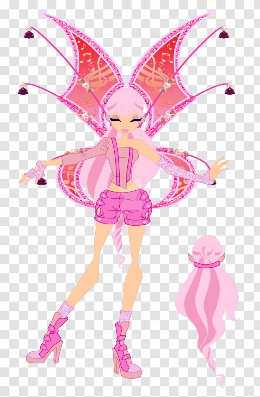 Fairy Illustration Cartoon Barbie Costume Design - Mythical Creature Transparent PNG