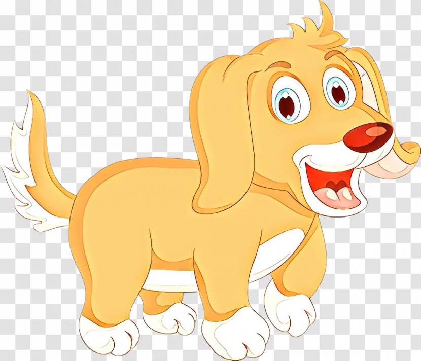 Cartoon Animated Lion Clip Art Dog - Puppy - Animal Figure Transparent PNG