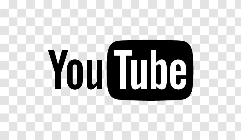 YouTube Logo Television Show - Diamondnet - Lambang Black N White Transparent PNG