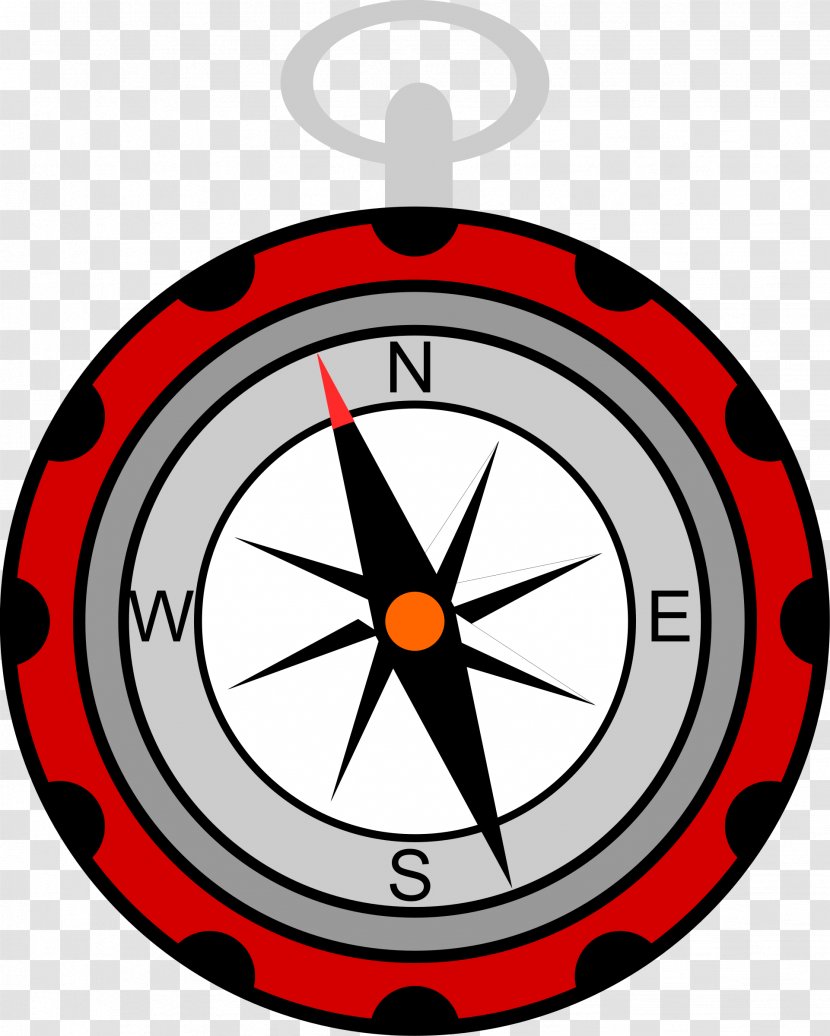 Compass Rose Clip Art - Cardinal Direction Transparent PNG