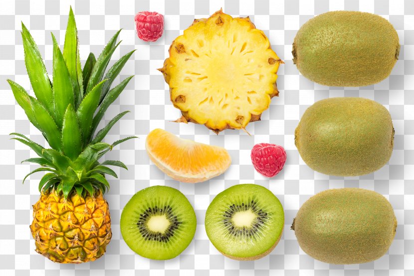 Pineapple Kiwifruit Vegetarian Cuisine Slice - Fruit - Kiwi Transparent PNG