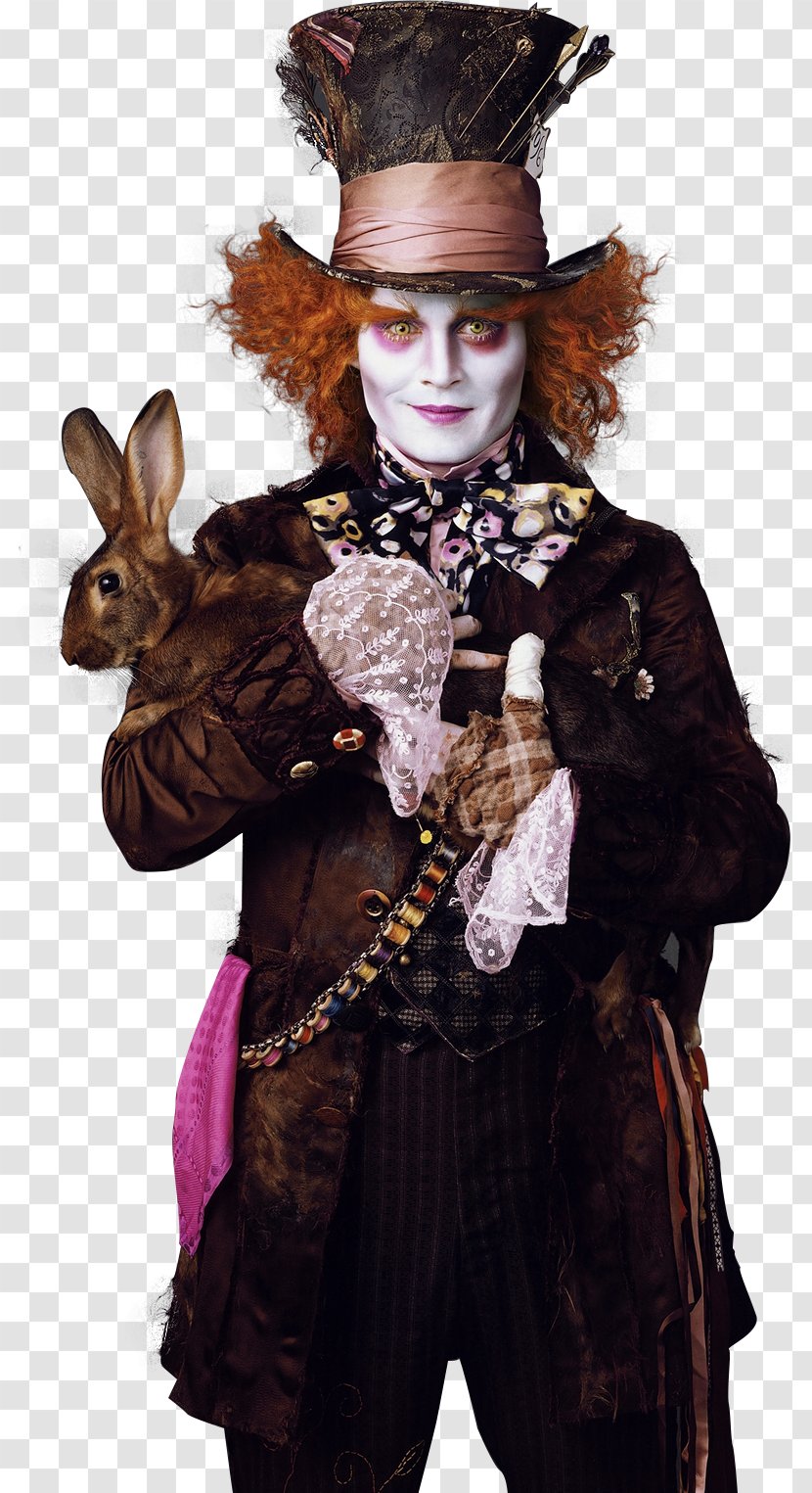 Helena Bonham Carter The Mad Hatter Alice In Wonderland Film - Headgear Transparent PNG