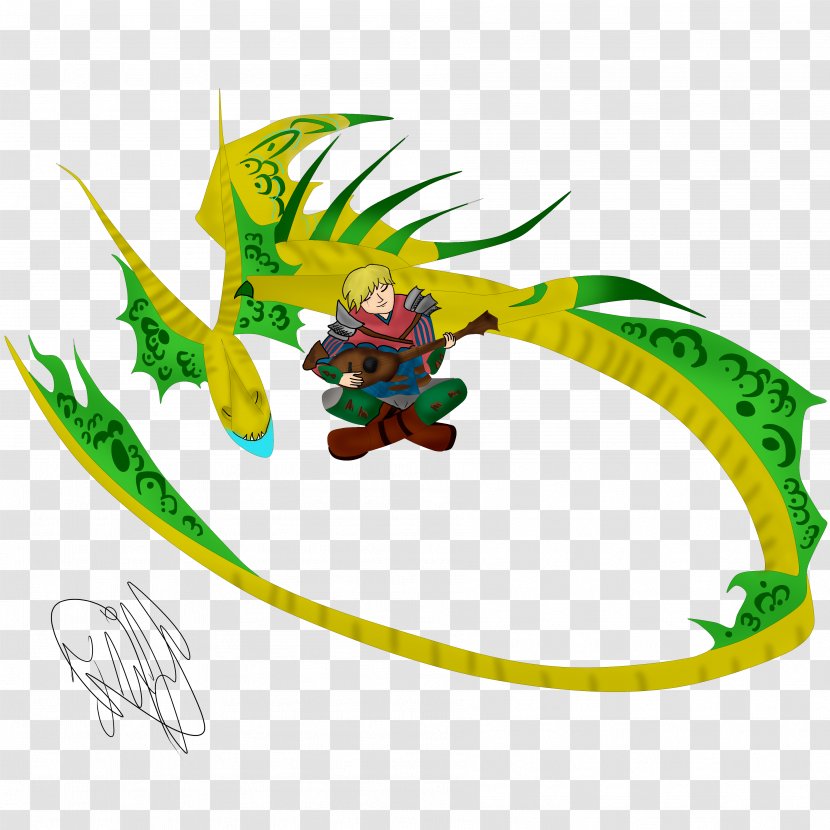 Cartoon Dragon Clip Art - Mythical Creature - Bearded Transparent PNG