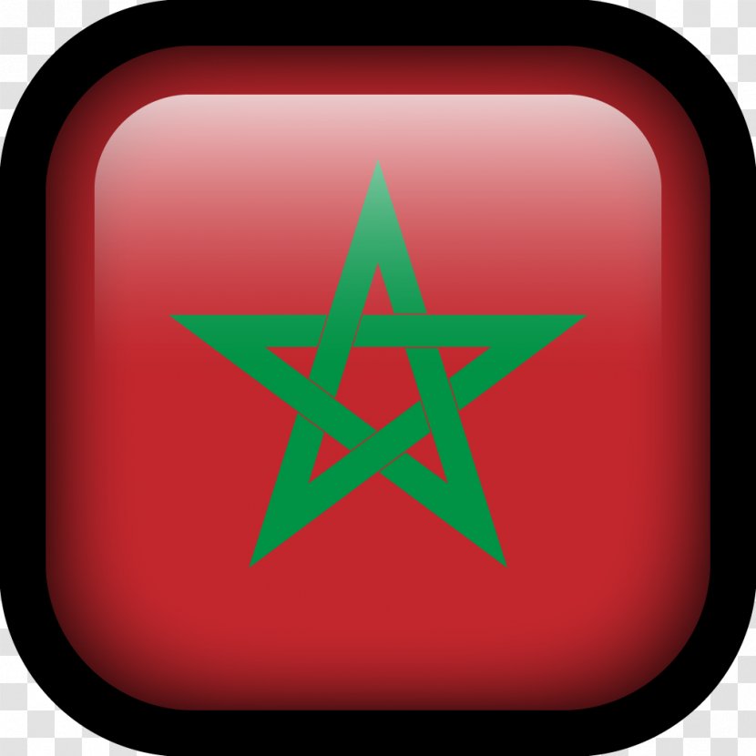 Flag Of Morocco National - Icon Design Transparent PNG