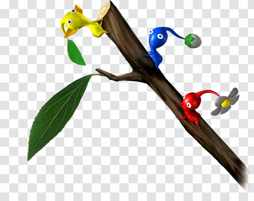 Pikmin 2 3 Wii Video Game - A Branch Transparent PNG
