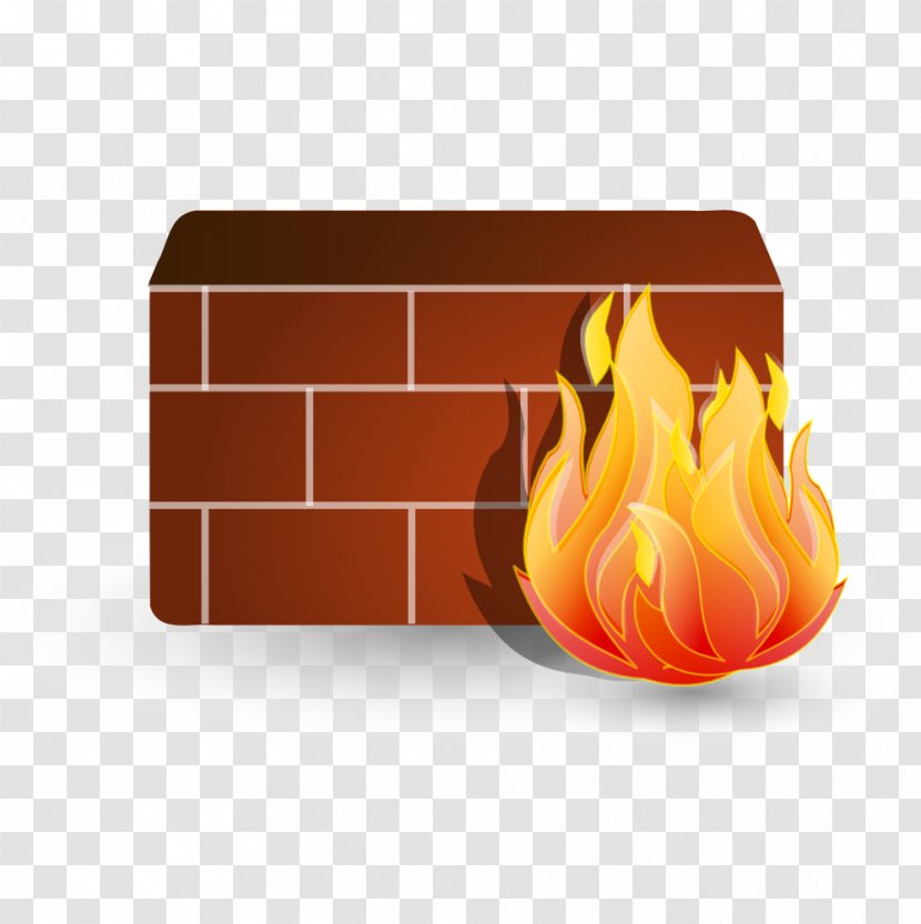 Clip Art Firewall Computer Network Security - Fire Wall Openings Transparent PNG