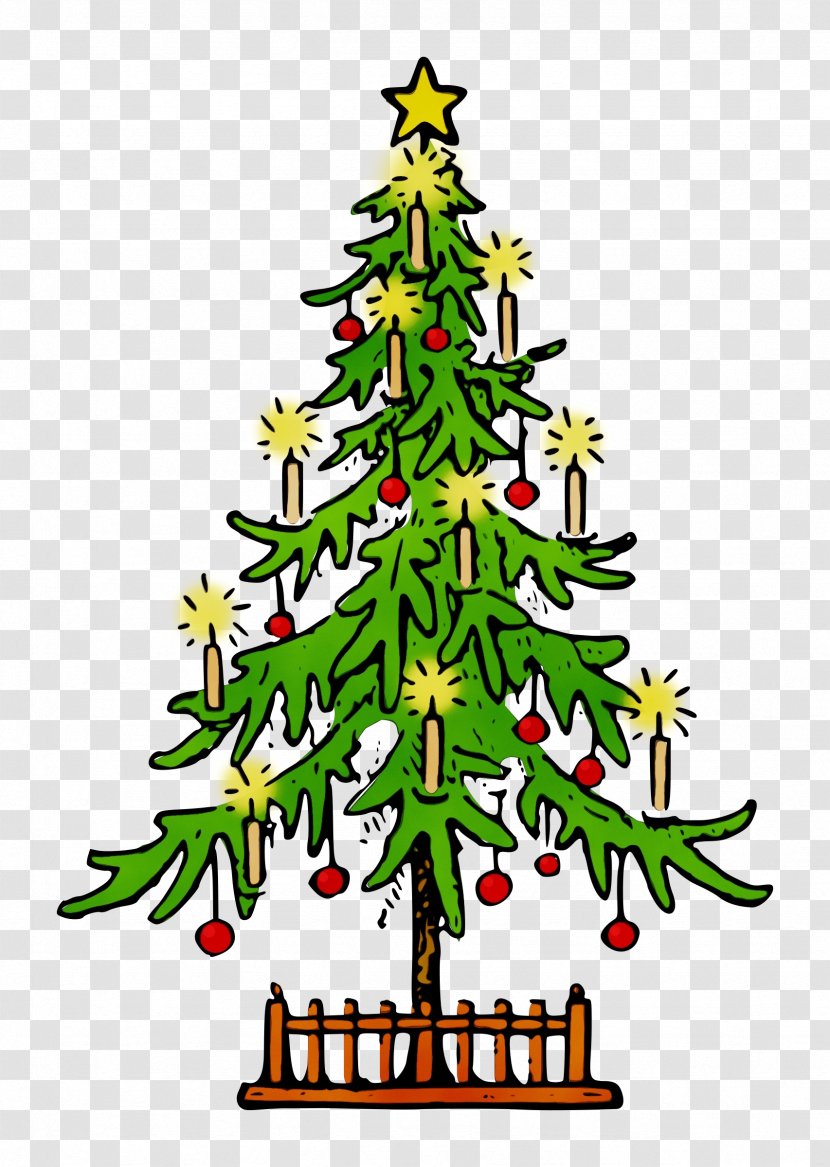Christmas Tree - Paint - Plant Eve Transparent PNG