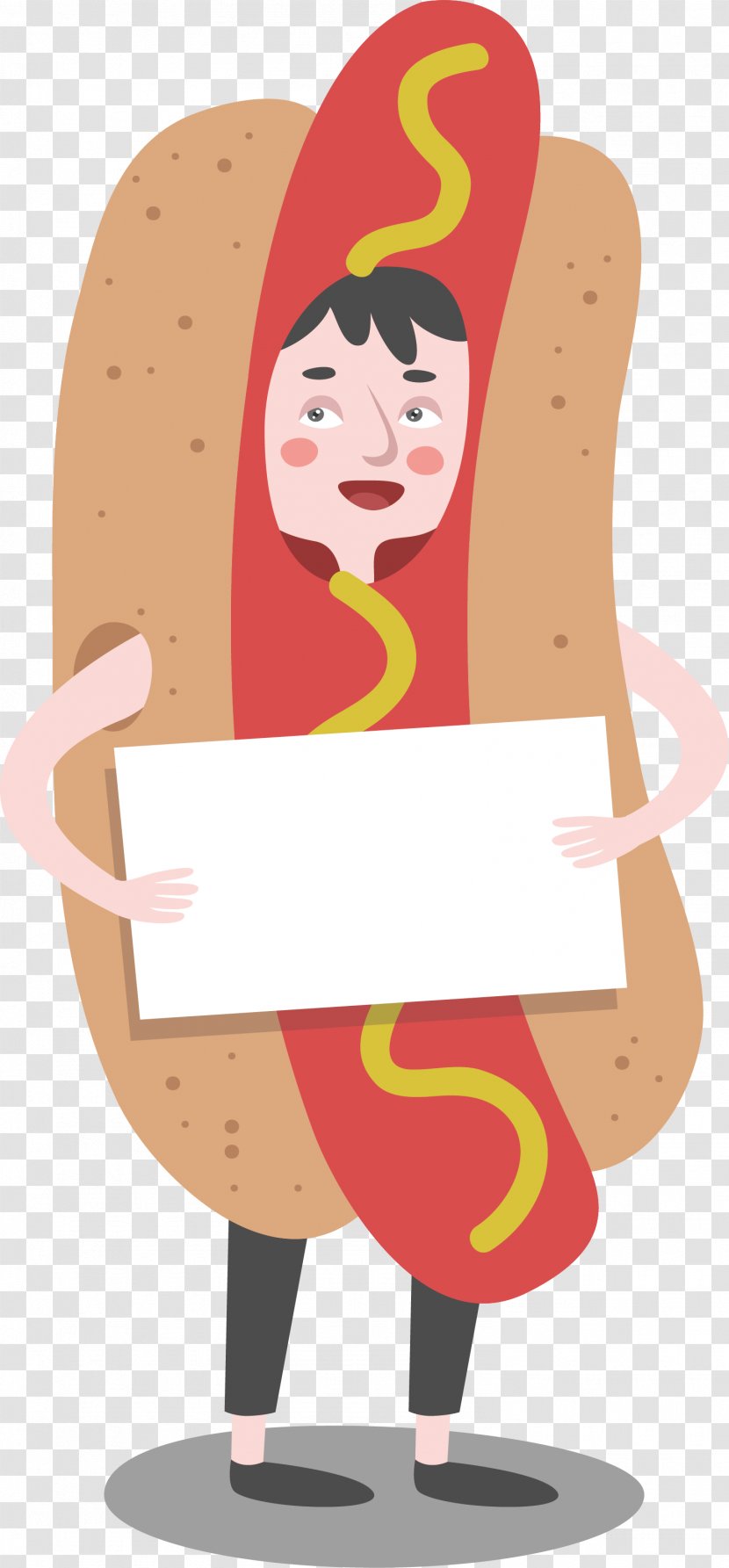 Hot Dog Hamburger Sausage - Silhouette - The Man Who Dressed Dogs Transparent PNG