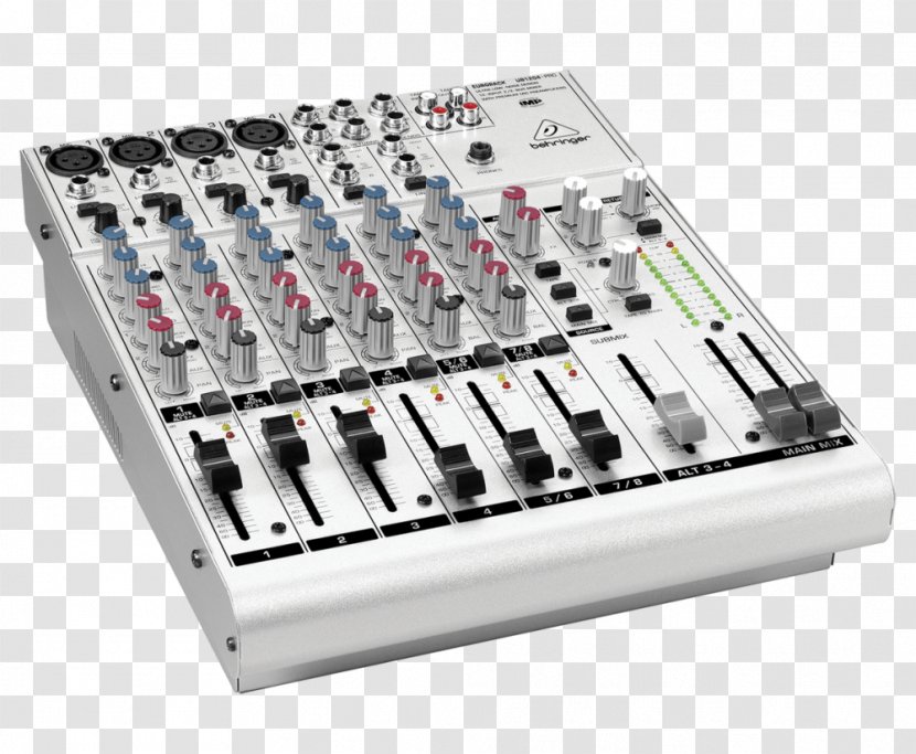 Audio Mixers Behringer Eurorack Pro RX1602 Ub1204fx-pro 12-input 2/2-bus Mixer Previously - Sound - Rx1602 Transparent PNG