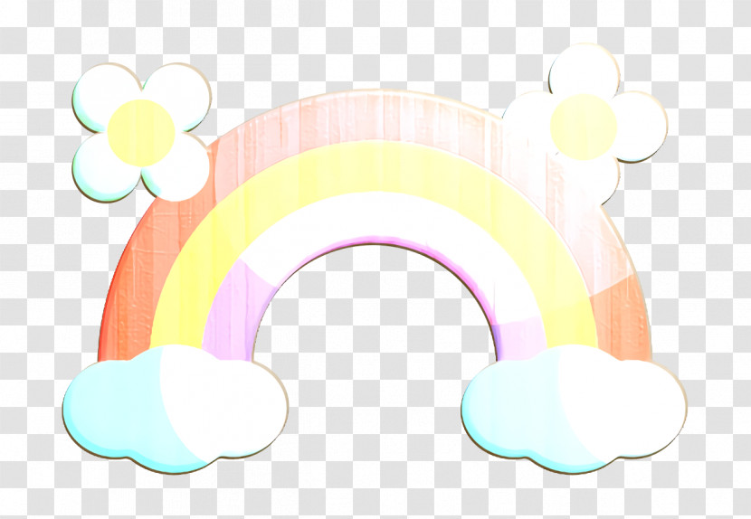 Hippies Icon Rainbow Icon Transparent PNG