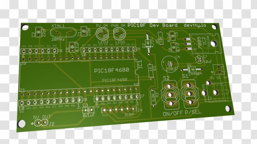 Microcontroller Electronic Component Electrical Network Electronics Engineering - Cards Adapters - Di Circuit Board Transparent PNG