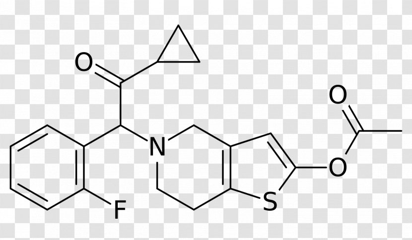 Molecule Chemical Substance Molecular Mass Empirical Formula PubChem - Watercolor - Prasugrel Transparent PNG