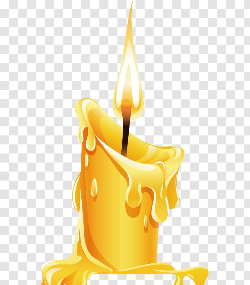 Candle Birthday Cake Clip Art - Shabbat Candles - Burning Transparent PNG