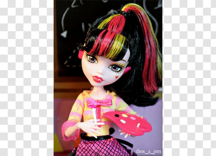 Barbie Monster High Draculaura Doll Transparent PNG