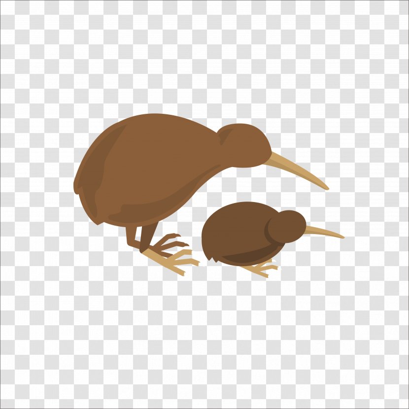 New Zealand Flat Design Icon - Pixel - Bird Transparent PNG