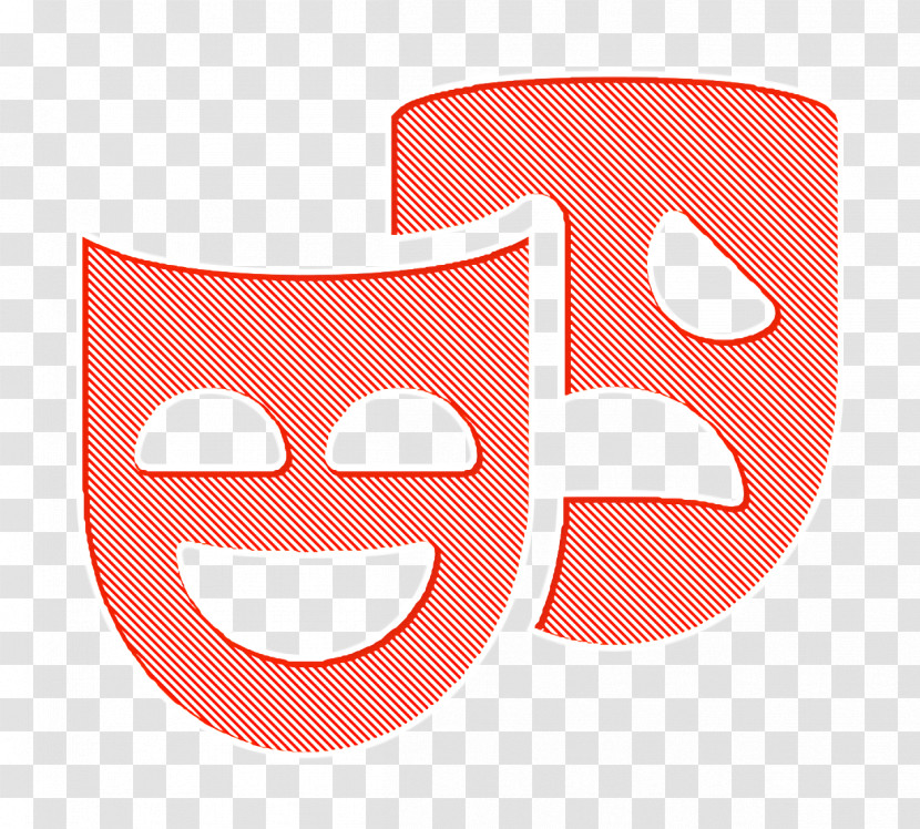 Theater Masks Couple Icon Icon Theater Icon Transparent PNG