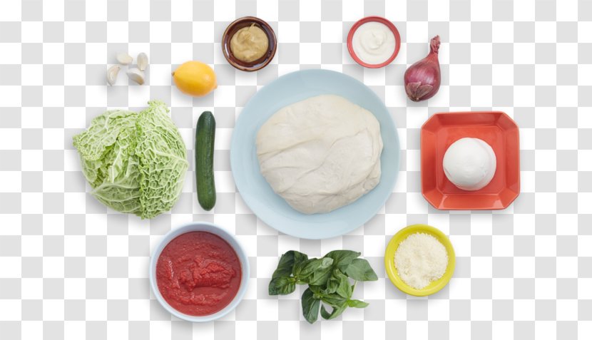 Vegetarian Cuisine Leaf Vegetable Recipe Diet Food - Dish - Raw Mozzarella Cheese Transparent PNG