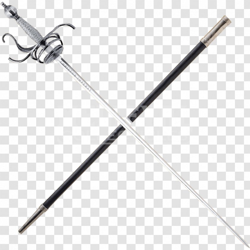 Épée Ski Poles Line Body Jewellery Angle Transparent PNG