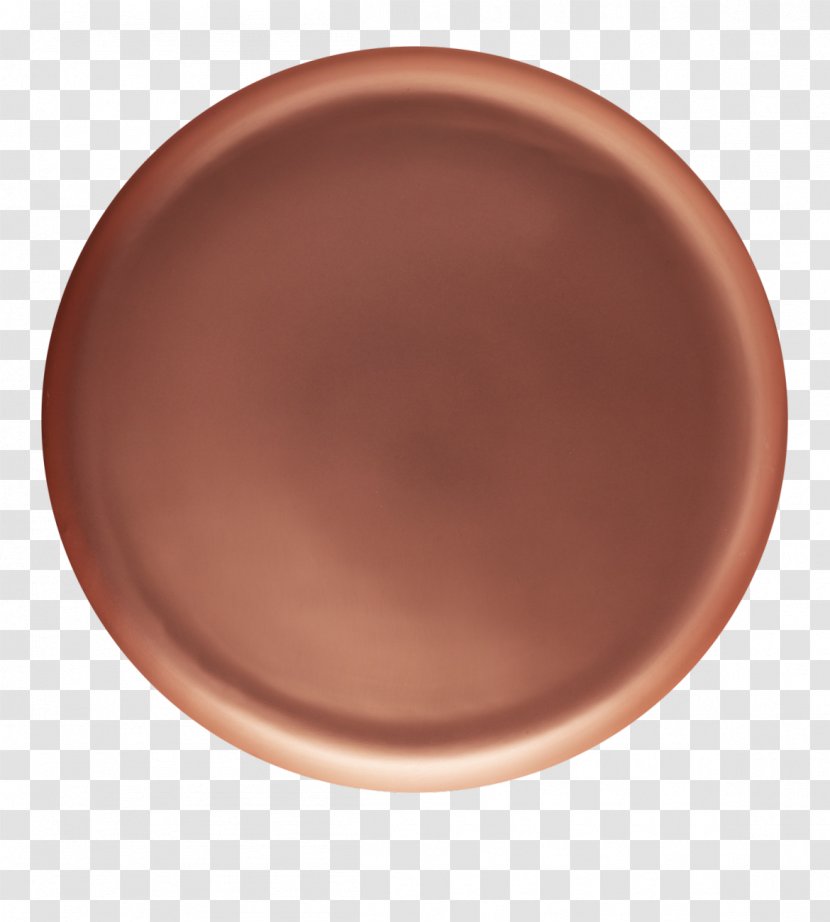 Copper Metallic Color Platter Light - Gold - BANDEJA Transparent PNG