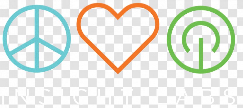 Peace Symbols Pacifism Sticker - Heart - Cartoon Transparent PNG