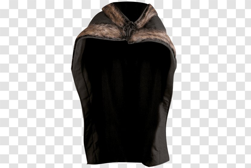 Fur Cape Neck Outerwear Sleeve - Cloak Transparent PNG