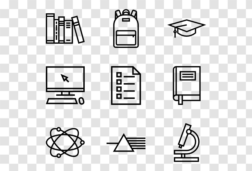 Clip Art - Brand - Back To School Study Vector Transparent PNG