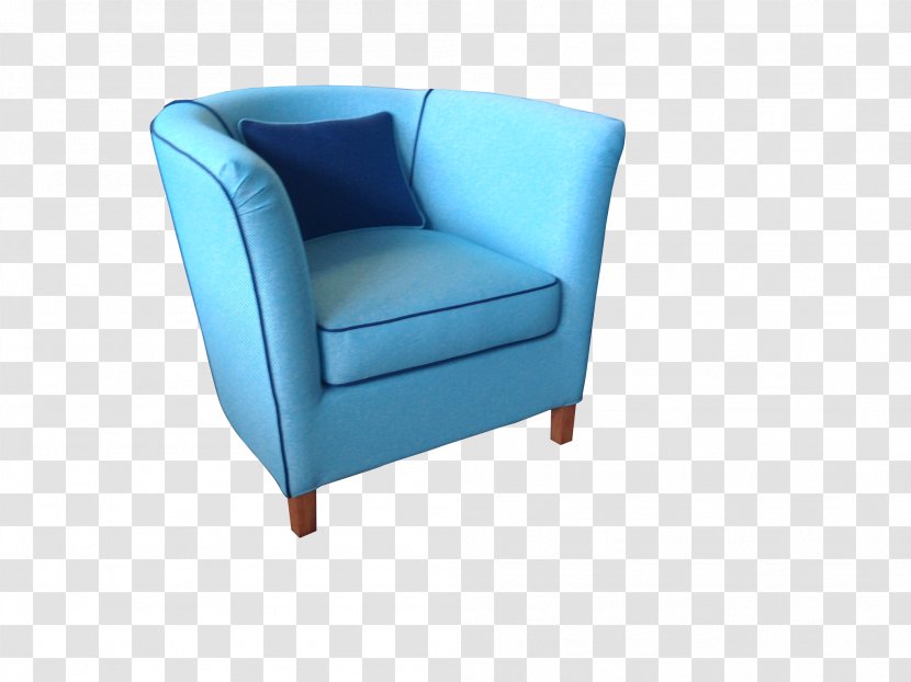 Furniture Chair Cobalt Blue Aqua - Turquoise - Armchair Transparent PNG