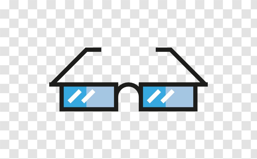 Glasses - Blue Transparent PNG