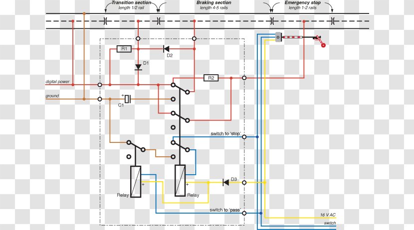 Bistabiel Relais Relay Bistability Electrical Switches Multiway Switching - Digital Data - Technical Drawing Transparent PNG