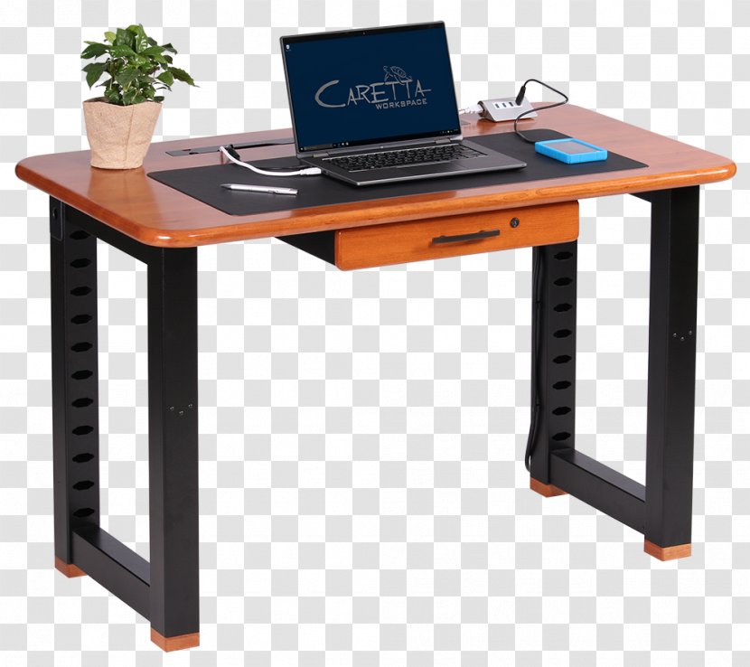 Computer Desk Table Desktop Computers - Office Transparent PNG