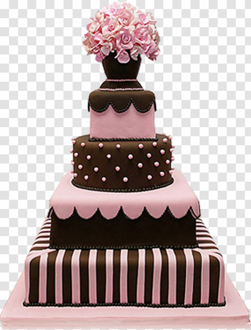 Wedding Cake Torte Sugar Buttercream - Royal Icing - Flower Transparent PNG