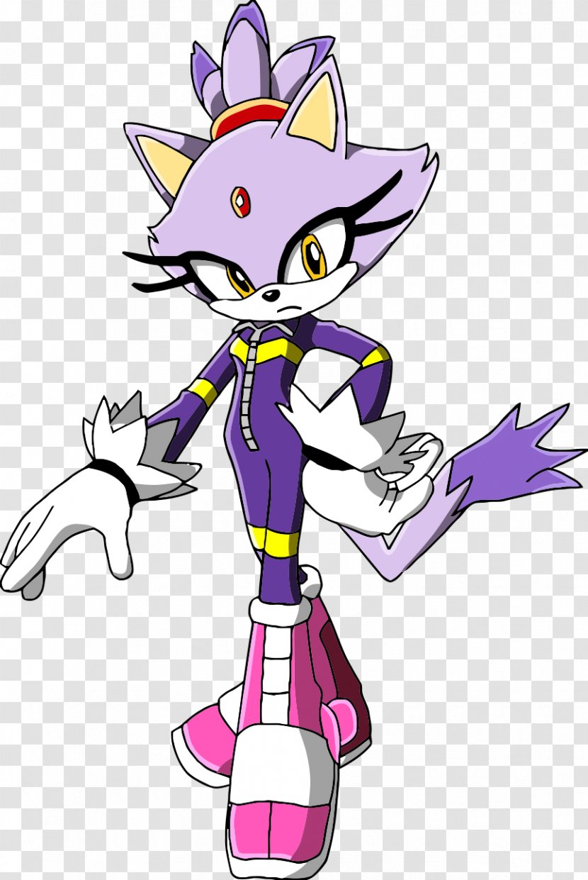 Sonic Riders: Zero Gravity Free Riders Heroes The Hedgehog - Purple - Blaze Transparent PNG
