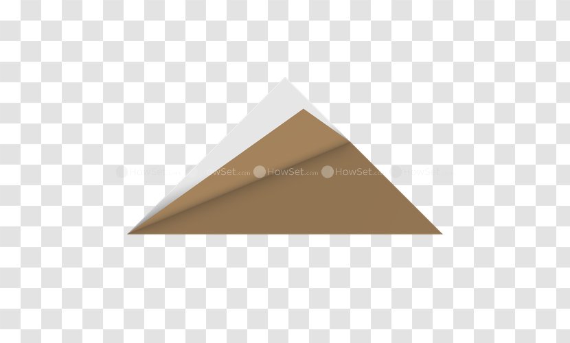 Triangle - Beige Transparent PNG