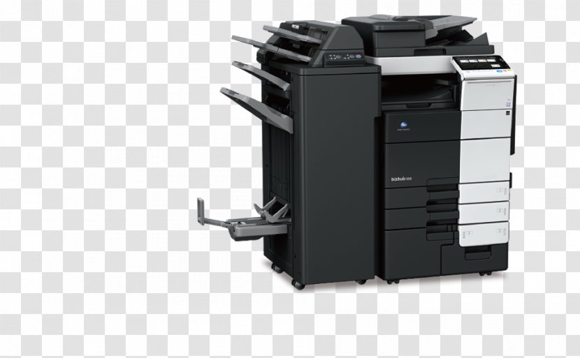 Konica Minolta Photocopier Multi-function Printer Standard Paper Size Printing - Z Fold Transparent PNG