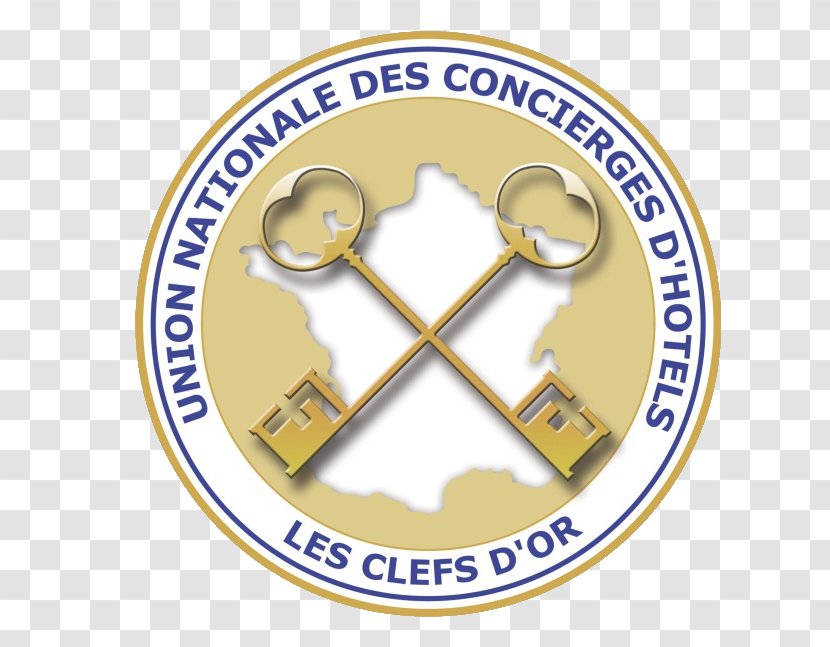 Union Nationale Des Concierges D'Hôtels - Voluntary Association - Les Clefs D'Or Hotel Maisons D'OrHotel Transparent PNG