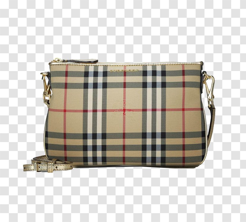 Burberry HQ Handbag Leather - Tote Bag - BURBERRY Plaid Transparent PNG