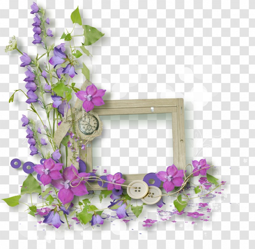 Floral Design Lossless Compression Clip Art - Purple - Cecileco Transparent PNG